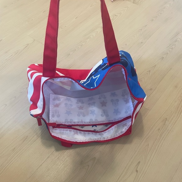 Disney Red and Blue Tote Bag - Picture 2 of 7